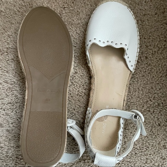 Marc Fisher Studded Ankle Strap Espadrilles Sandal-SZ 8.5 - Picture 10 of 16